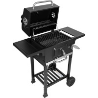 Gril na drevené uhlie FERRO s liatinovým roštom