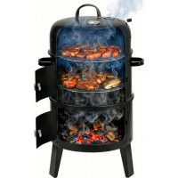 Gril na drevené uhlie s udiarňou FUMARO