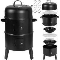 Gril na drevené uhlie s udiarňou FUMARO