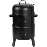 Gril na drevené uhlie s udiarňou FUMARO