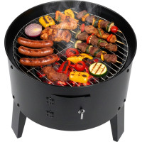 Gril na drevené uhlie s udiarňou FUMARO