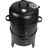 Gril na drevené uhlie s udiarňou FUMARO