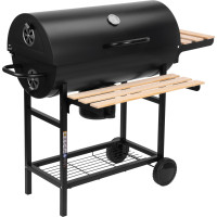 Záhradný gril na drevené uhlie BAREL WOOD s 2 roštami