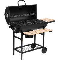 Záhradný gril na drevené uhlie BAREL WOOD s 2 roštami
