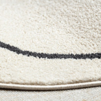 Kusový koberec Fusion 8297 cream/dark grey