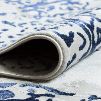 Kusový koberec Allure 1961 white/blue