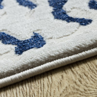 Kusový koberec Allure 1961 white/blue