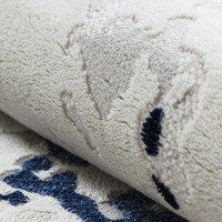 Kusový koberec Allure 1961 white/blue