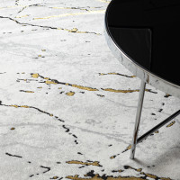 Kusový koberec Allure 1963 white/gold