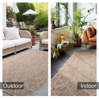 Kusový koberec Zagora 4512 Beige - na von aj na doma