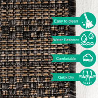 Kusový koberec Zagora 4513 Black – na von aj na doma