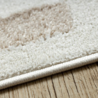 Kusový koberec Fusion 0213 white/yellow