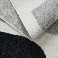 Kusový koberec Fusion 0213 white/yellow