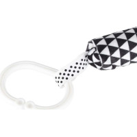 Senzorická kontrastná hrkálka - Sova