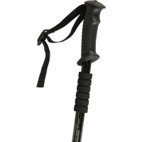 Nordic walking palice skladacie 2 kusy - čierne