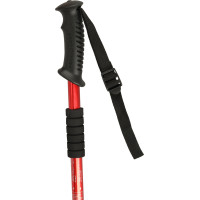 Nordic walking palice skladacie 2 kusy - červené