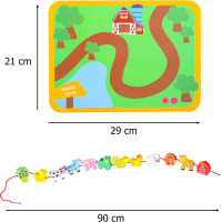 Drevené korálky na navliekanie - Zvieratká