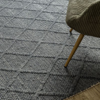 Kusový koberec Tahar 99001K antra