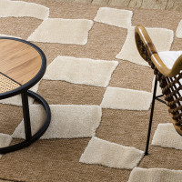 Kusový koberec Spark 0710A beige/cream