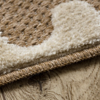 Kusový koberec Spark 0711A beige/cream