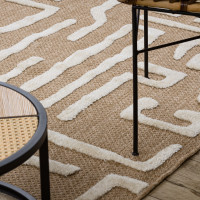 Kusový koberec Spark 0711A beige/cream