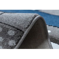 Detský kusový koberec Petit Farm animals blue, 120x170 cm