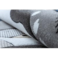 Detský kusový koberec Petit Farm animals blue, 120x170 cm