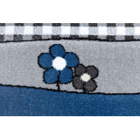 Detský kusový koberec Petit Farm animals blue, 120x170 cm