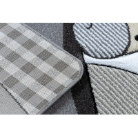 Detský kusový koberec Petit Farm animals blue, 120x170 cm