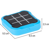 Herná konzola 4v1 Piškvorky - modrá