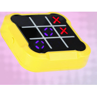 Herná konzola 4v1 Piškvorky - žltá