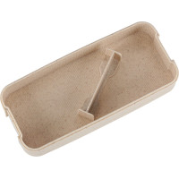 Olovrantový box s priehradkami 750 ml - béžový