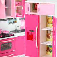 Nábytok pre bábiky s osvetlením a zvukmi - Kuchynka
