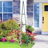 Záhradná kovová pergola LUARO 195 cm - pyramída