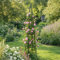 Záhradná kovová pergola LUARO 195 cm - pyramída