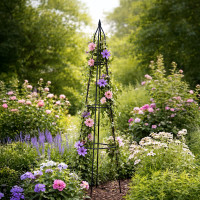 Záhradná kovová pergola LUARO 195 cm - pyramída