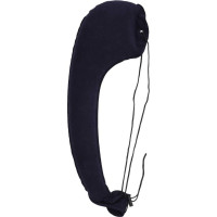 Nafukovací bočný cestovný vankúš na rameno - tmavomodrý