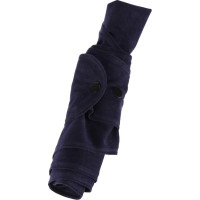 Nafukovací bočný cestovný vankúš na rameno - tmavomodrý