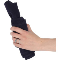 Nafukovací bočný cestovný vankúš na rameno - tmavomodrý