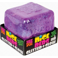 Schylling NeeDoh Mačkacia kocka Nice Berg trblietavá