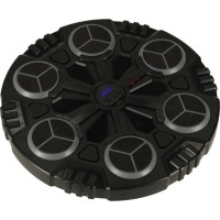 Boxerský nástenný trenažér KX3009 s Bluetooth, LED a USB + rukavice