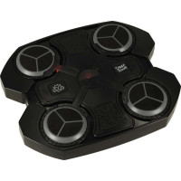 Boxerský nástenný trenažér KX3008 s Bluetooth, LED a USB + rukavice