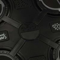 Boxerský nástenný trenažér KX3008 s Bluetooth, LED a USB + rukavice