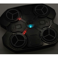 Boxerský nástenný trenažér KX3008 s Bluetooth, LED a USB + rukavice