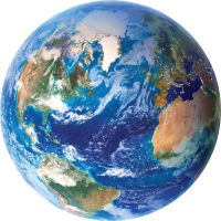 ART PUZZLE Okrúhle puzzle Planéta Zem 570 dielikov