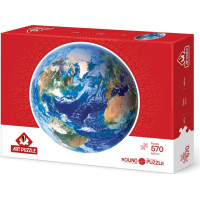 ART PUZZLE Okrúhle puzzle Planéta Zem 570 dielikov