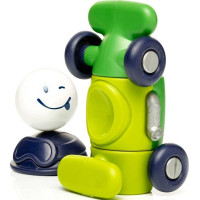 SMARTMAX Magnetická stavebnica Moje prvé auto 5 dielikov