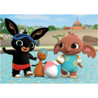 DINO Puzzle Bing pri bazéne 24 dielikov