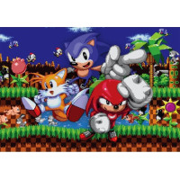 CLEMENTONI Puzzle Gaming Collection: Sonic 500 dielikov