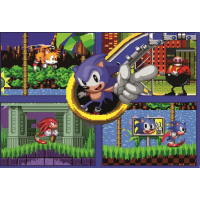 CLEMENTONI Puzzle Gaming Collection: Sonic II 500 dielikov